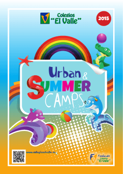 Urban and Summer Camps 2015.
