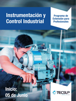 Instrumentación y Control Industrial