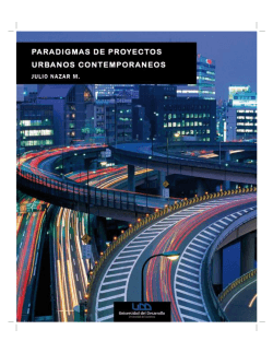 NAZAR MIRANDA, J. (2011): Paradigmas de proyectos urbanos