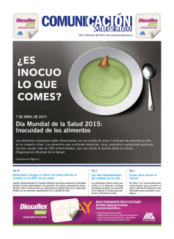 Inocuidad de los alimentos