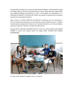 info - centro de residencias cheste