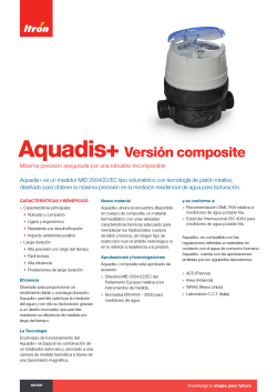 Aquadis+ Versión composite