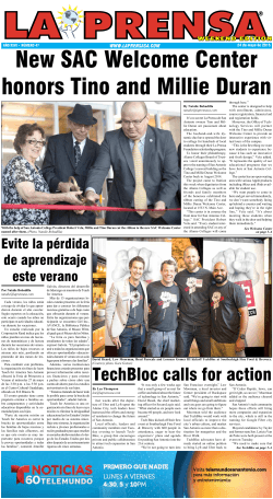 TechBloc calls for action - La Prensa De San Antonio