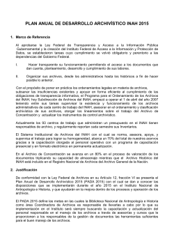 Documento - Instituto Nacional de Antropología e Historia