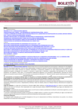 Descargar Boletín - Universidad Nacional de Río Cuarto