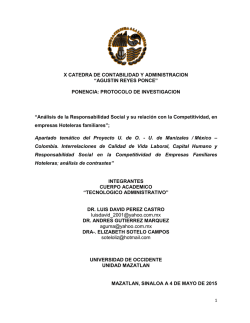 Dr. Luis David P&eacute;rez Castro - An&aacute;lisis de la Responsabilidad Social