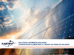 solar power supply system - Mfs
