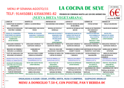 LA COCINA DE SEVE