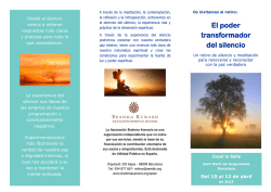 informaci&oacute;n - Brahma Kumaris