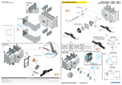 INSTRUCTIONS SHEET IS 533274-E