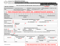 INSTRUCTIVO de llenado