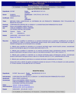 Método para cuantificar la cetrimida de un producto