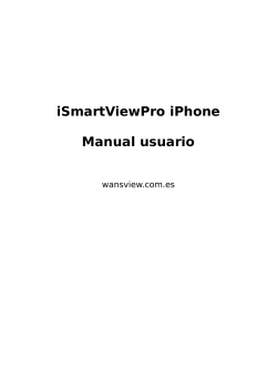 iSmartViewPro iPhone Manual usuario