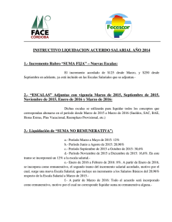 INSTRUCTIVO LIQUIDACION ACUERDO SALARIAL A&Ntilde;O 2014 1