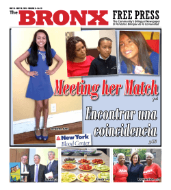 Meeting her Match - The Bronx Free Press