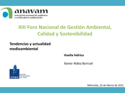 Huella H&iacute;drica