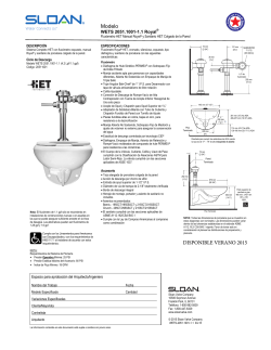 WETS 2051.1001-1.1 Royal® spec sheet
