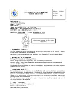Grado Cuarto - Colegio La Presentación : Pitalito, Huila
