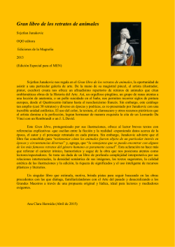 Gran libro de los retratos de animales