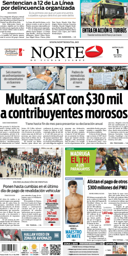 EL TRI - Nortedigital | Noticias de Ciudad Juárez