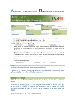 boletin 15 mayo 2015 - Iniciativa Sindical Andaluza