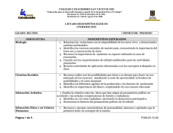 Grado DECIMO - Colegio Colsubsidio San Vicente IED