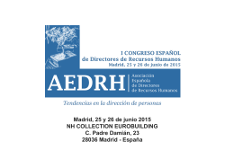 Dossier Congreso AEDRH