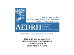 Dossier Congreso AEDRH