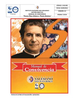 MANUAL DE CONVIVENCIA