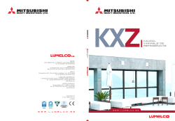 Catálogo KXZ