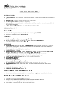 GUIA DE ESTUDIO SEXTO GRADO UNIDAD 7 ESPA&Ntilde;OL