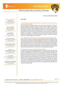 (Microsoft PowerPoint - 150320 Informe Diario de Mercados.ppt [S