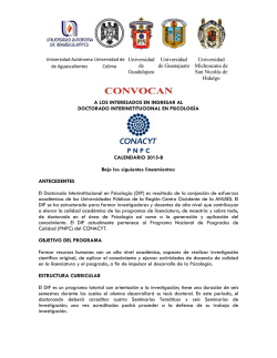 DIP - Posgrados UG - Universidad de Guanajuato