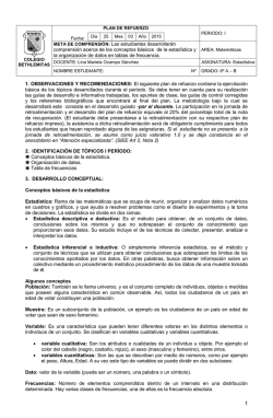 META DE COMPRENSIÓN: Las estudiantes