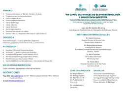 VIII Course on advances in Gastroenterology and Digestive