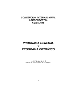 información general - Instituto de Investigaciones Agro