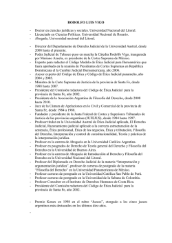 Dr. Rodolfo Vigo