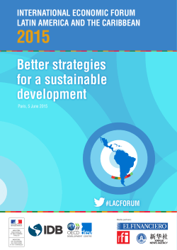Better strategies for a sustainable development