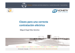 Claves para una correcta contratación eléctrica