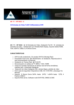AV-11-HF0432U DVR 32 CAMARAS EFFIO F