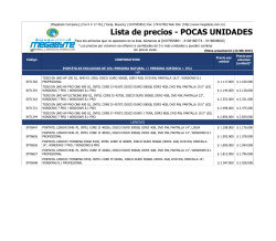 lista de precios - Megabyte Company