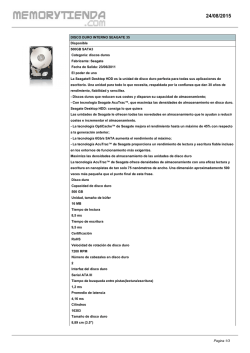 DISCO DURO INTERNO SEAGATE 35 Modelo : 514004D