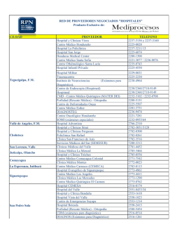 hospitales