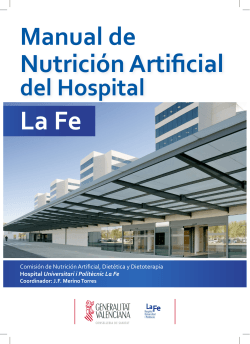 Manual de Nutrición Artificial del Hospital La Fe