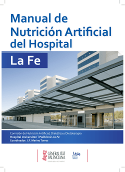 Manual de Nutrici&oacute;n Artificial del Hospital La Fe