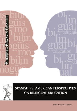 Spanish vs. American Perspectives on Bilingual