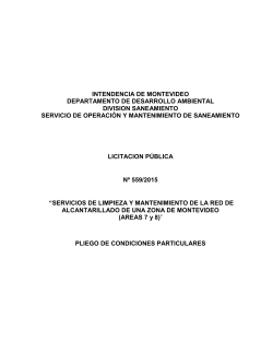 intendencia de montevideo departamento de desarrollo ambiental