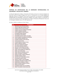 entrega de certificados del iii seminario internacional de seguridad y
