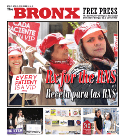 Receta para las RNS - The Bronx Free Press