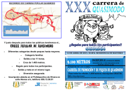 diptico xxx carrera de quasimodo